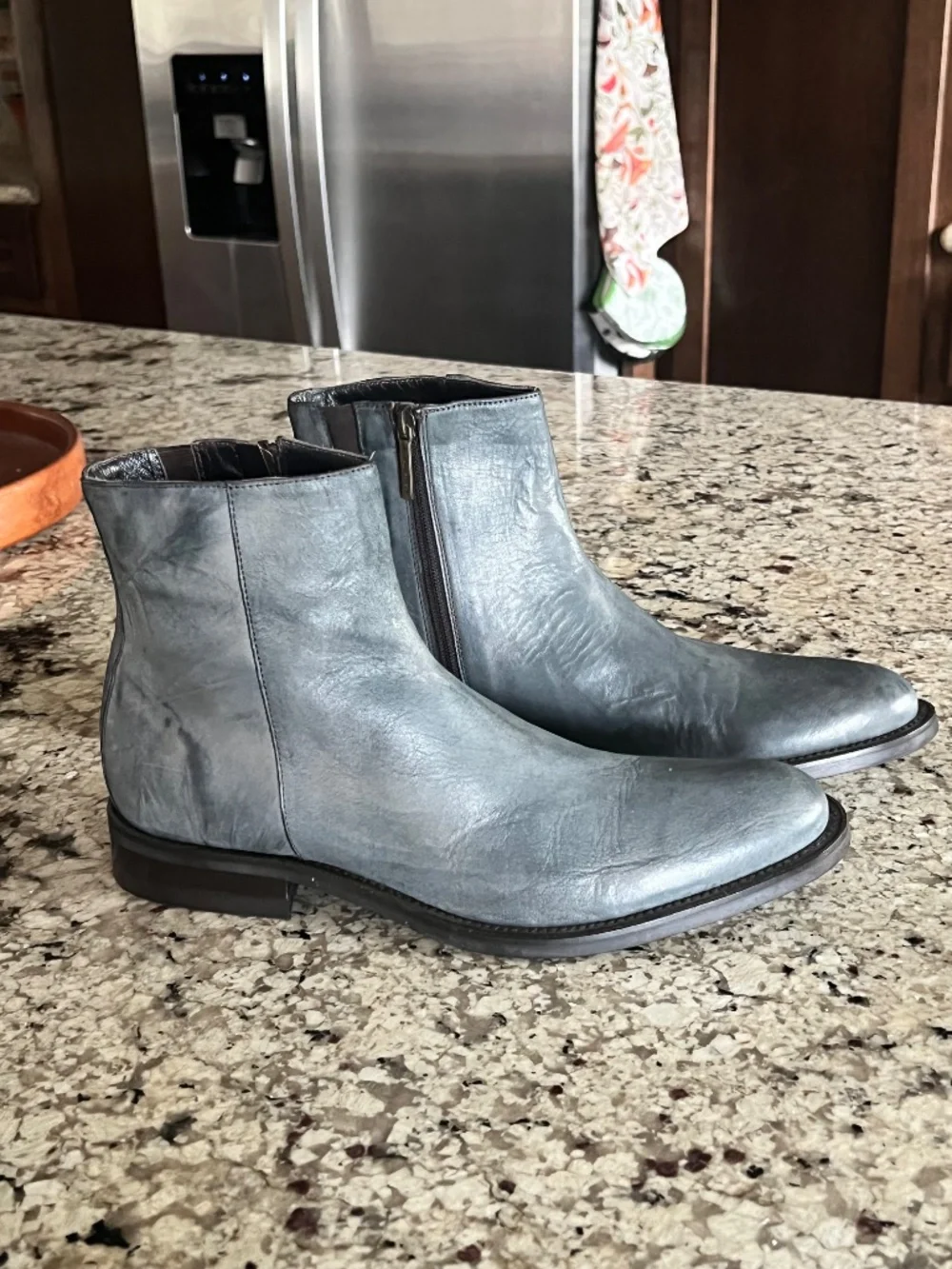 Donald J. Pliner Leather Boots